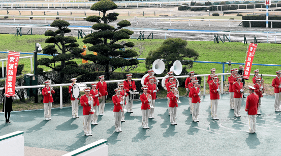 北九州市消防音楽隊によるファンファーレ生演奏