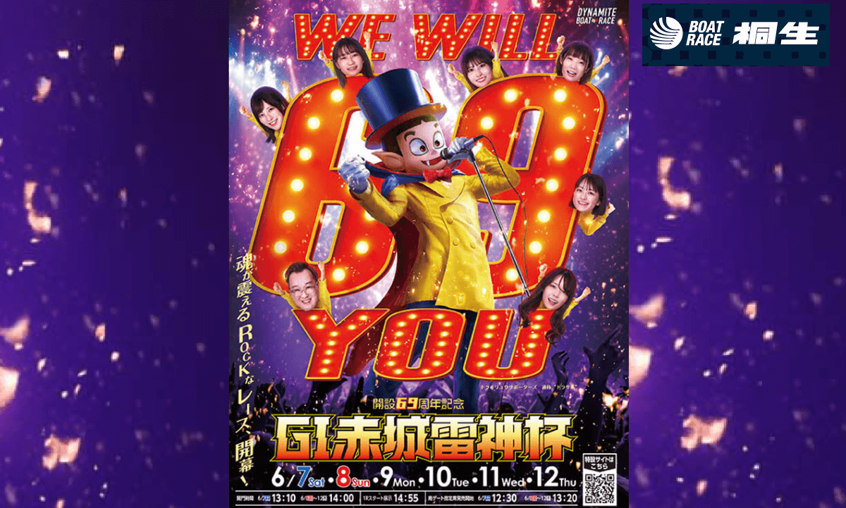 桐生競艇 GI赤城雷神杯2025