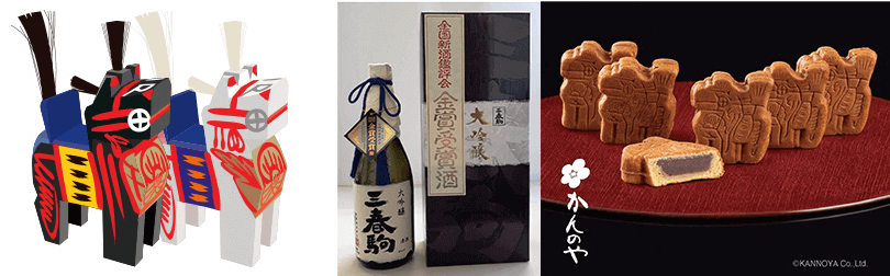 伝統の三春駒&三春町物販