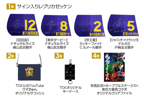 TCK(大井競馬)とのコラボ展示