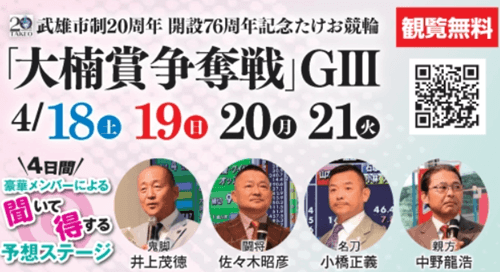 豪華解説陣による予想ステージ