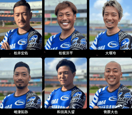 松井宏佑／松坂洋平／大塚玲／嶋津拓弥／和田真久留／菅原大也