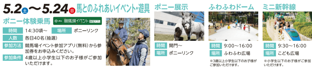 第1回新潟競馬体験イベント