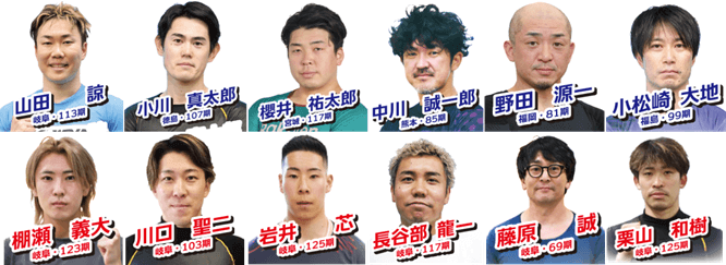 シリーズの主力選手
