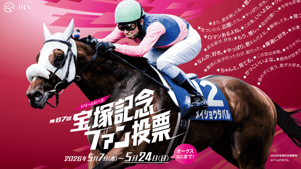 第67回宝塚記念ファン投票2026