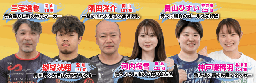 GⅢナイター車輪疾駆の風々杯シリーズリーダー