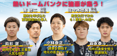 前橋競輪GⅢ 開設76周年記念 三山王冠争奪戦2026シリーズリーダー