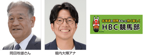 岡田牧雄さん MC:堀内大輝アナウンサー(HBC)