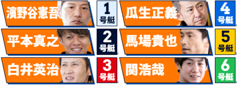 トーキョー・ベイ・ドリーム出場予定選手