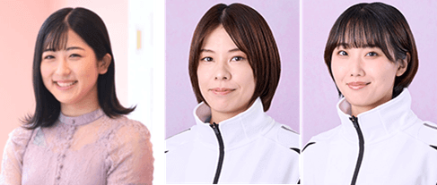 今村聖奈(JRA騎手)、山田理央、門田栞